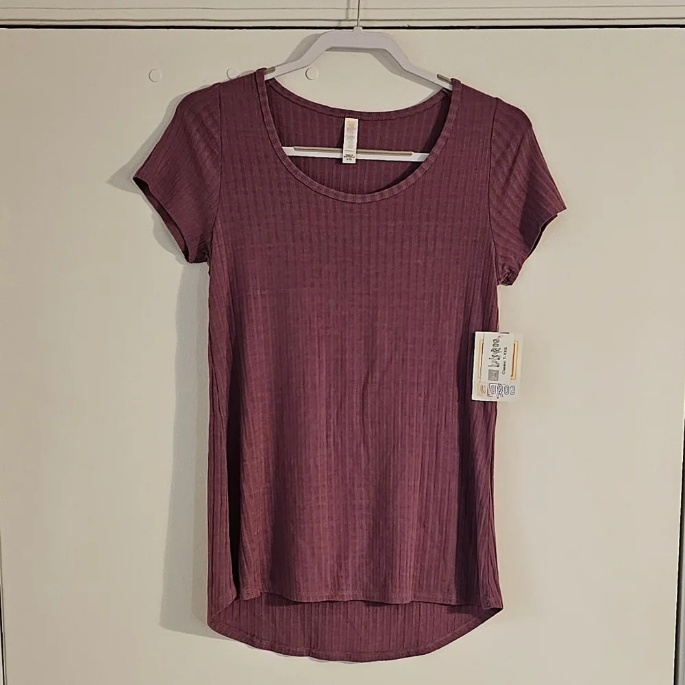 NWT LuLaRoe 2XS S Classic T Mauve Lavender Lilac Top Pretty Gift! - Picture 15 of 16